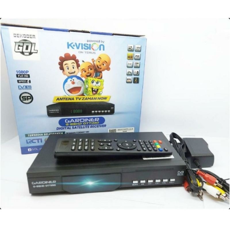 K-Vision Cling Paket TV 6-12 Bulan