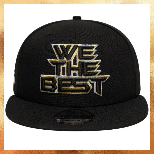 Topi NBA Finals x DJ Khaled "We The Best" Black 9FIFTY Snapback Adjustable Cap Original