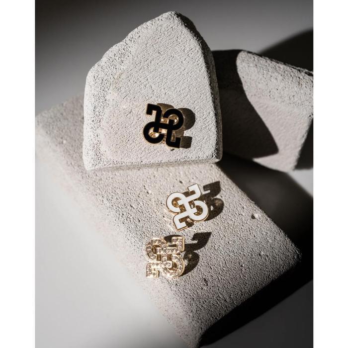 Heaven Lights - Monochrome Brooch - Aksesoris Hijab Wanita - Black