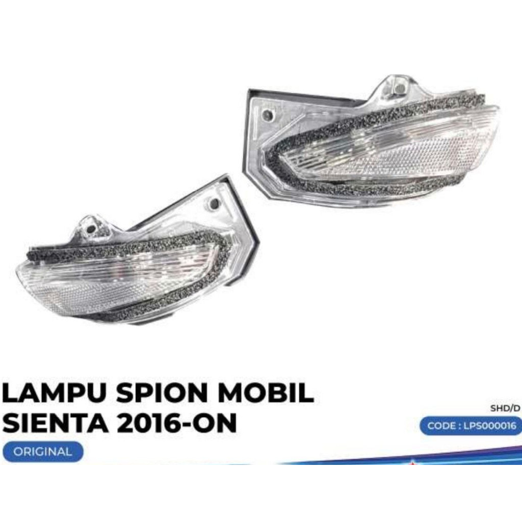 Lampu Sein Spion Sienta Original - Lampu Sen Spion Sienta 2016