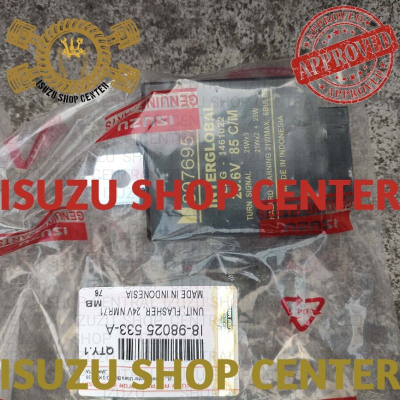 FLASHER SEN SEIN ISUZU NMR71 NMR 71 ORIGINAL ISUZU