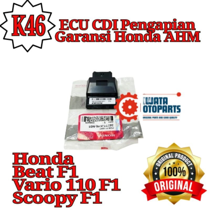K46 ORIGINAL ECU CDI HONDA VARIO 110F1, ECU CDI HONDA BEAT F1, ECU CDI HONDA SCOOPY FI, ECU CDI HOND