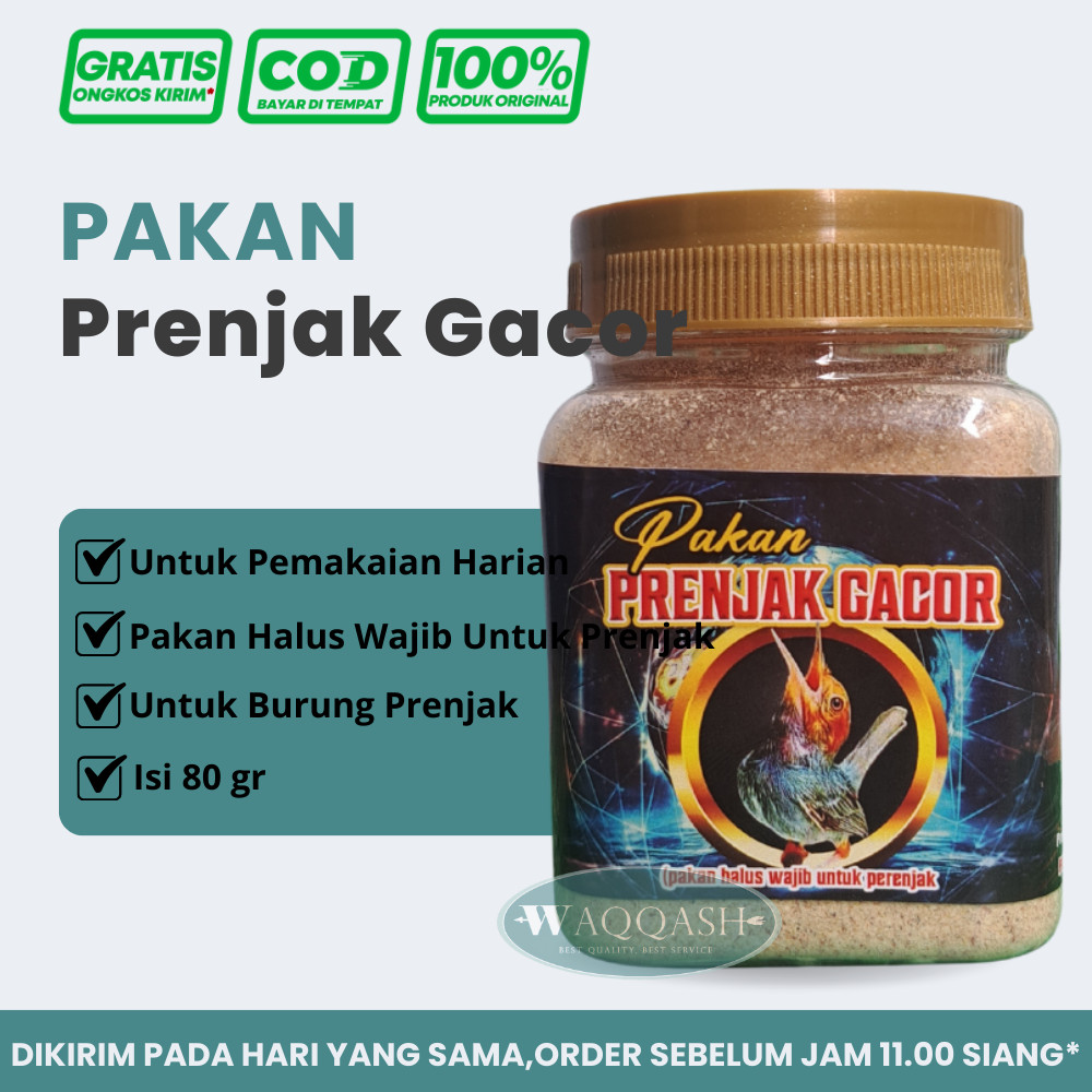 Pakan Prenjak Gacor Vitamin Suplemen Burung Pakan Burung Penggacor Supplement Penggacor