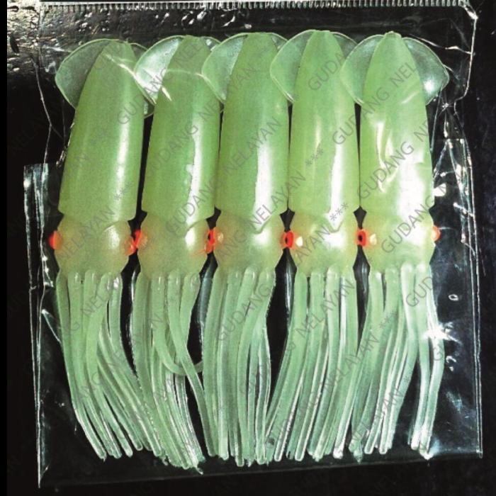 Searyoma GID Squid Soft Lure / Bait - Cumi Karet - Umpan Layur - 10