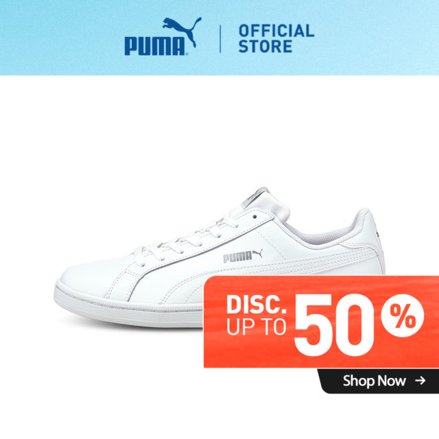 PUMA Sepatu Smash Leather Sneakers