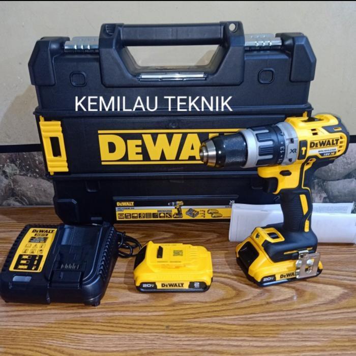 Cordless Hammer Drill 18V XR Dewalt Bor Tembok DCD796