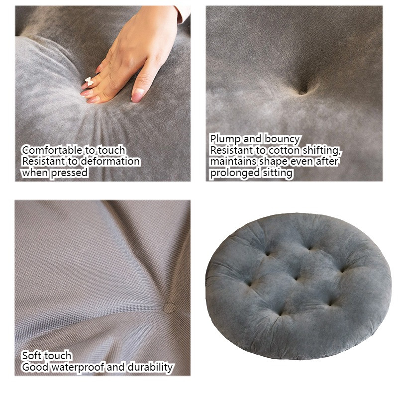 Diameter 50cm/80cm Round Floor Cushion Floor Cushion Leisure Cushion Lazy SofaThickened Futon Childr