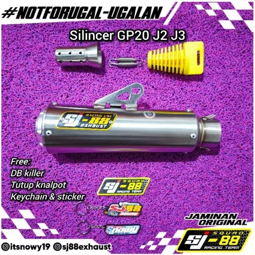 Silincer SJ88 GP20 Stainless