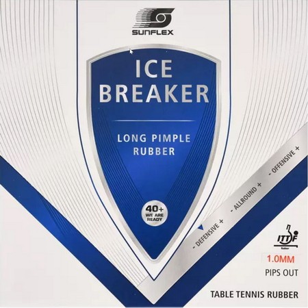 SUNFLEX Ice Breaker table tennis  rubber