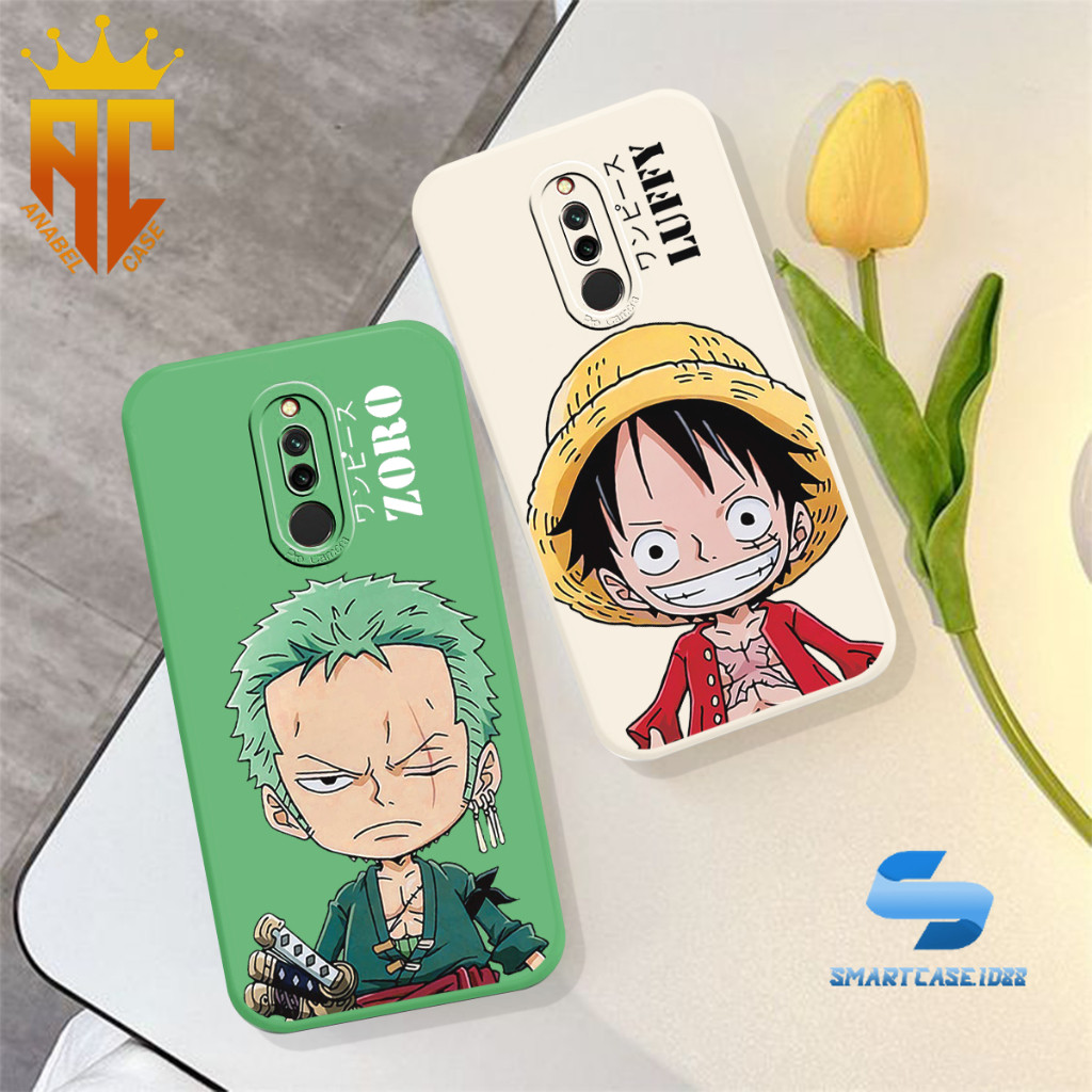 [SRD1] Softcase Prokamera Macaron Xiaomi Redmi 8 Kartun Luffy Zoro Keren Kekinian - Case Anime - Cas