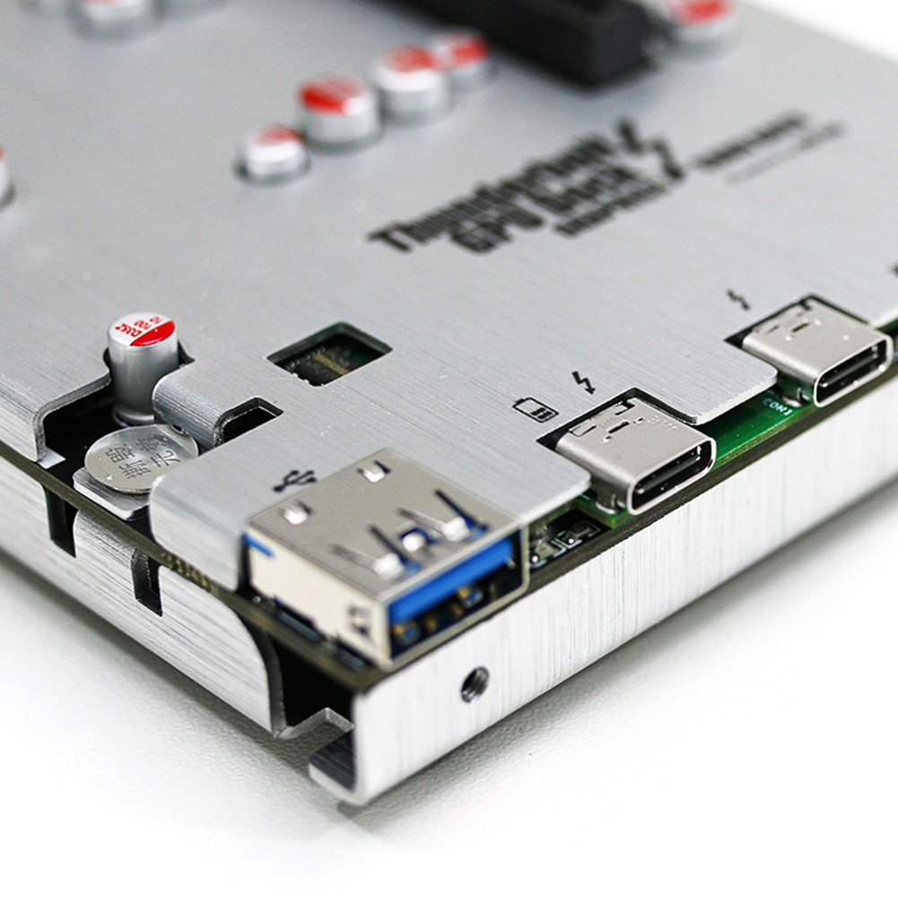 TH3P4G3 Mini ThunderboltCompatible GPU Dock 85W PD Charging GPU Dock External Dock for Laptop To Ext