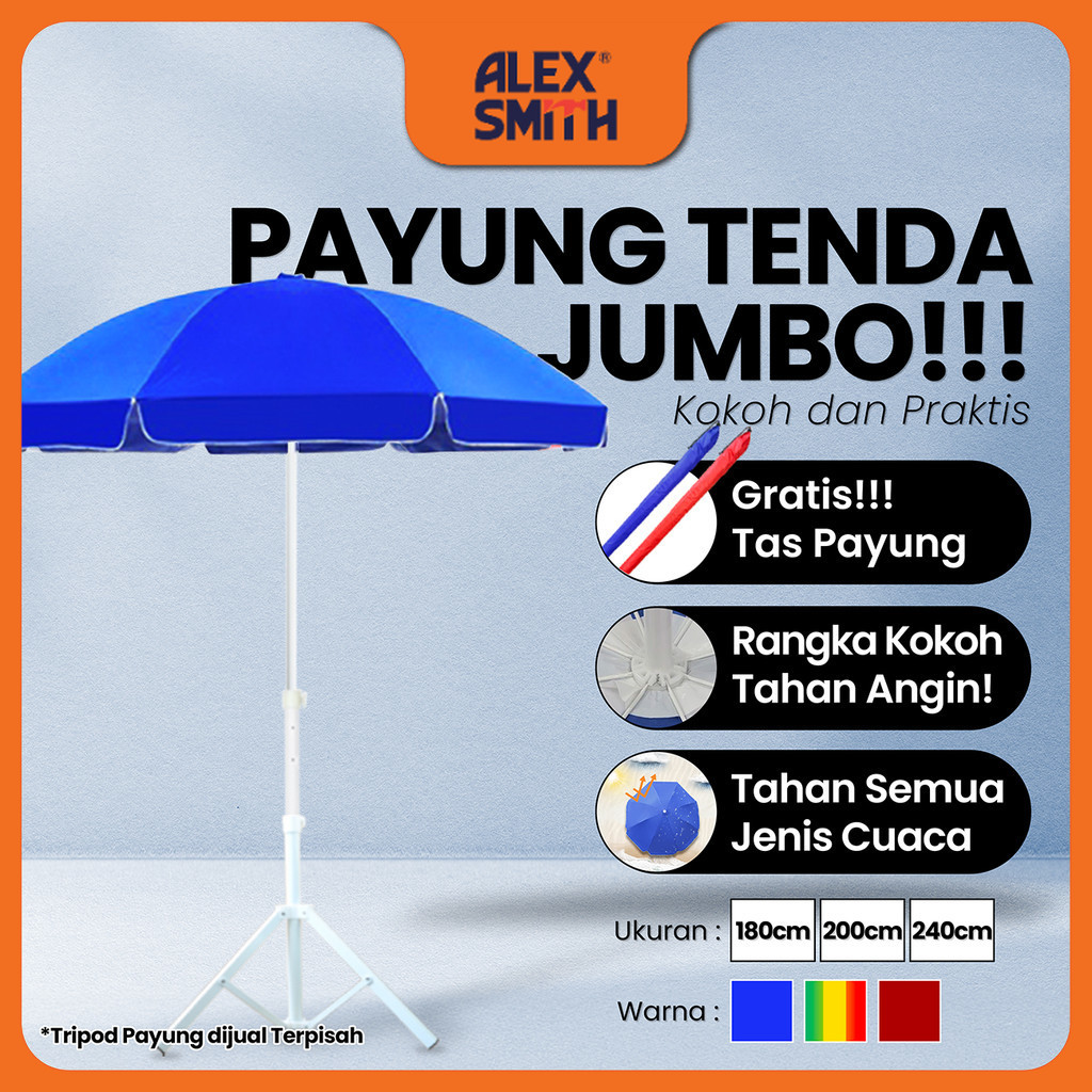 Goto Sunflow Payung Tenda Jualan Pantai Cafe Outdoor Besar Jumbo
