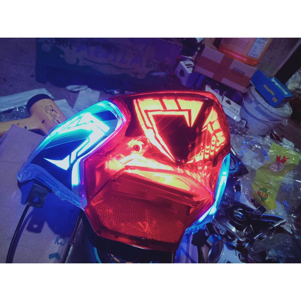 stoplamp lampu stop belakang Honda beat fi F1 + sen 2013-2016 model custom alis lazy running
