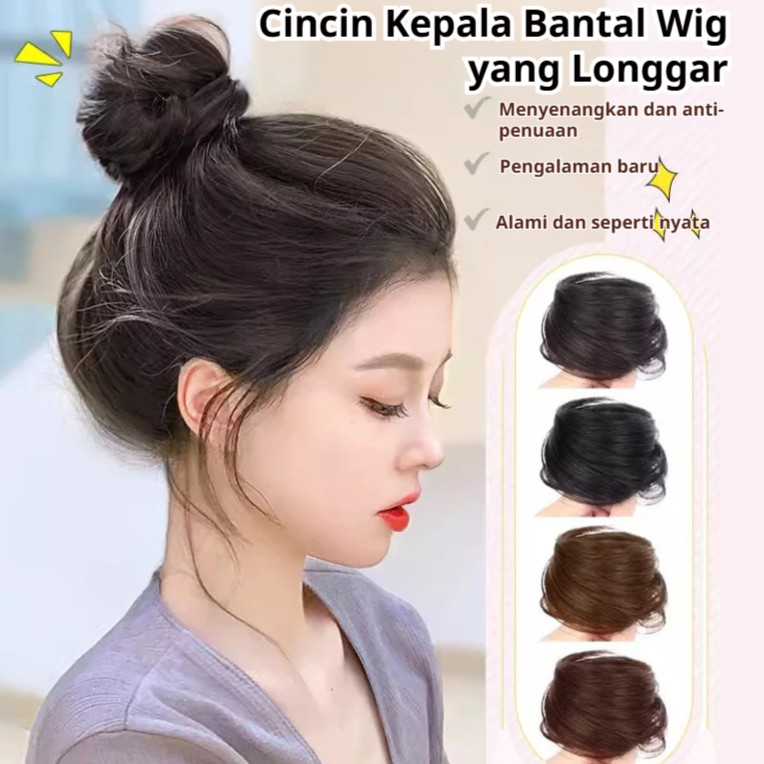 [ COD/Pengiriman 24 Jam ] Wig Cepol/Jepit Hair Bun Aksesoris Rambut Wanita Cepol Ala Korea Konde Pes