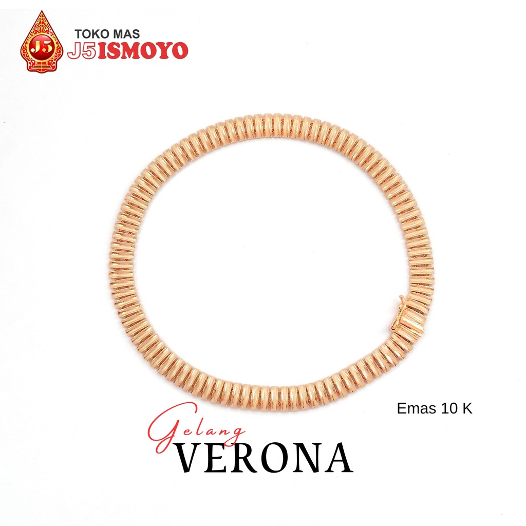 Gelang Emas Mas Asli Model Kripyak Verona J5 Ismoyo