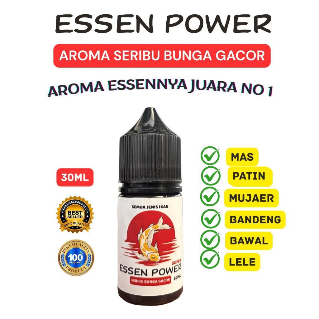 Essen Power 30ml Esen Mancing Semua Jenis Ikan Mas Lele Nila Patin Gabus Bawal Paling Ampuh Pancing