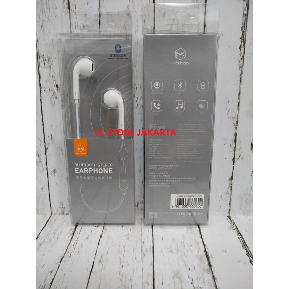 mcdodo HP-6060 Earphone In-Ear