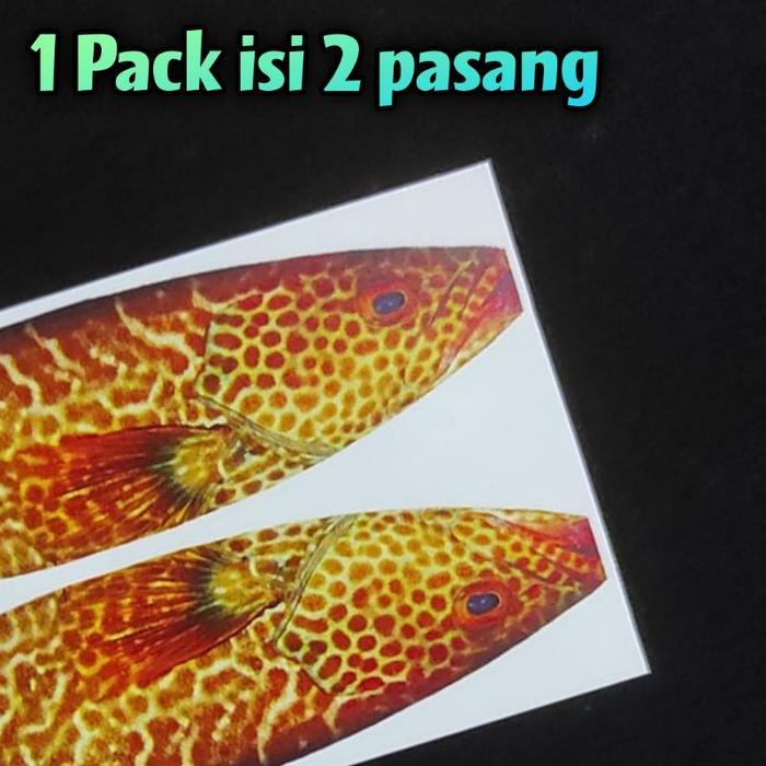 Water Slide Decal Skin Umpan Metal Jig Lure - Grouper, 10 gram