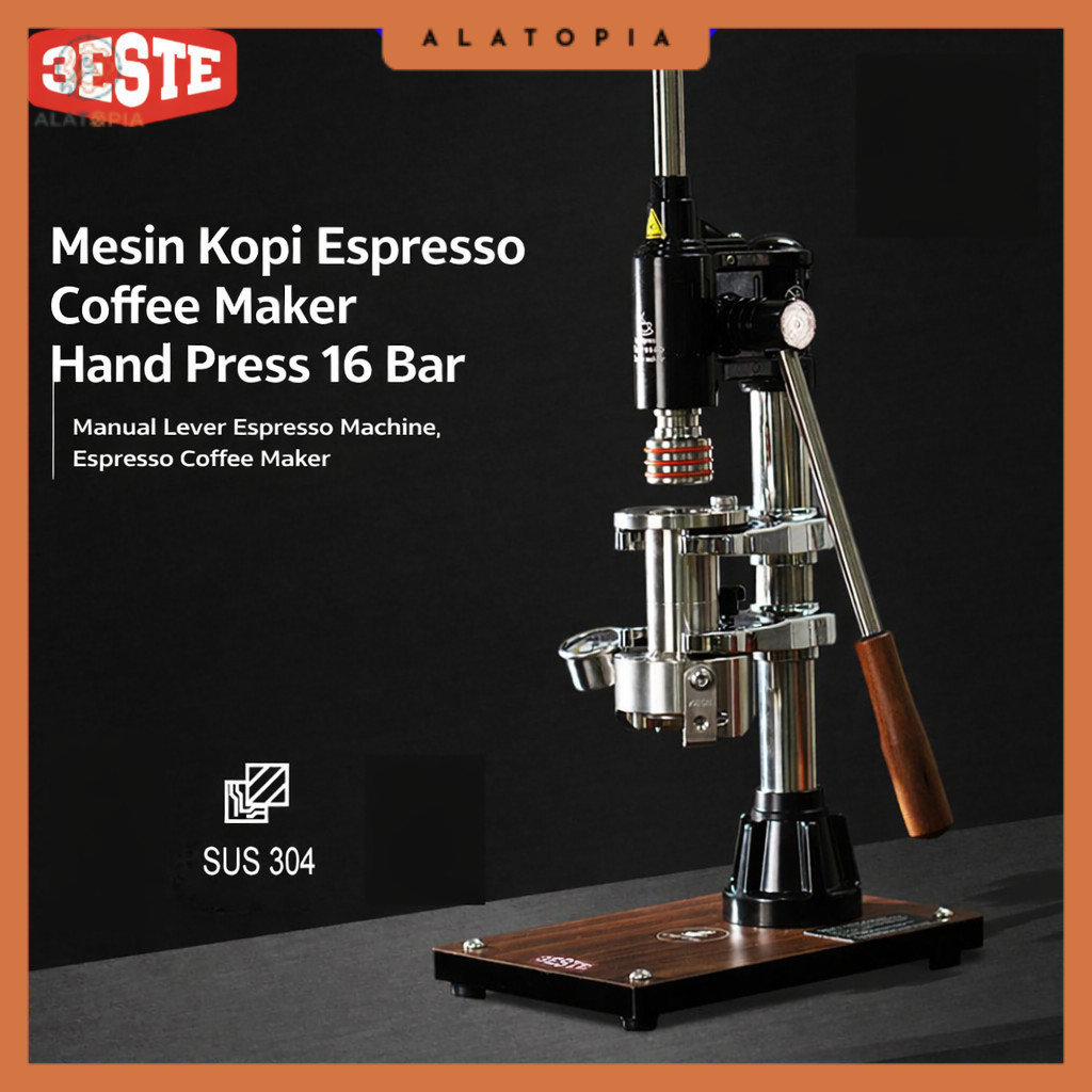 Trieste STARDUST Mesin Kopi Espresso Coffee Maker Hand Press 16 Bar - K001