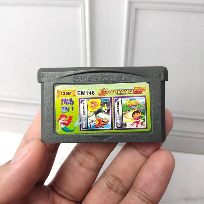 146 in 1 Kaset Cartridge Gameboy Advance SP GBA
