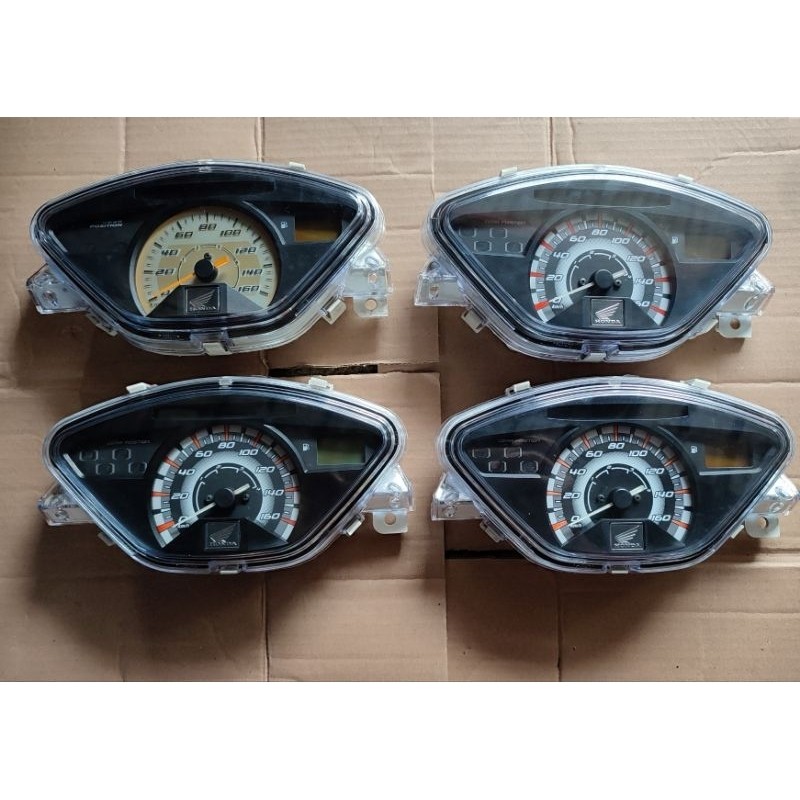 Speedo Speedometer Supra X 125 Batman Karbu Original
