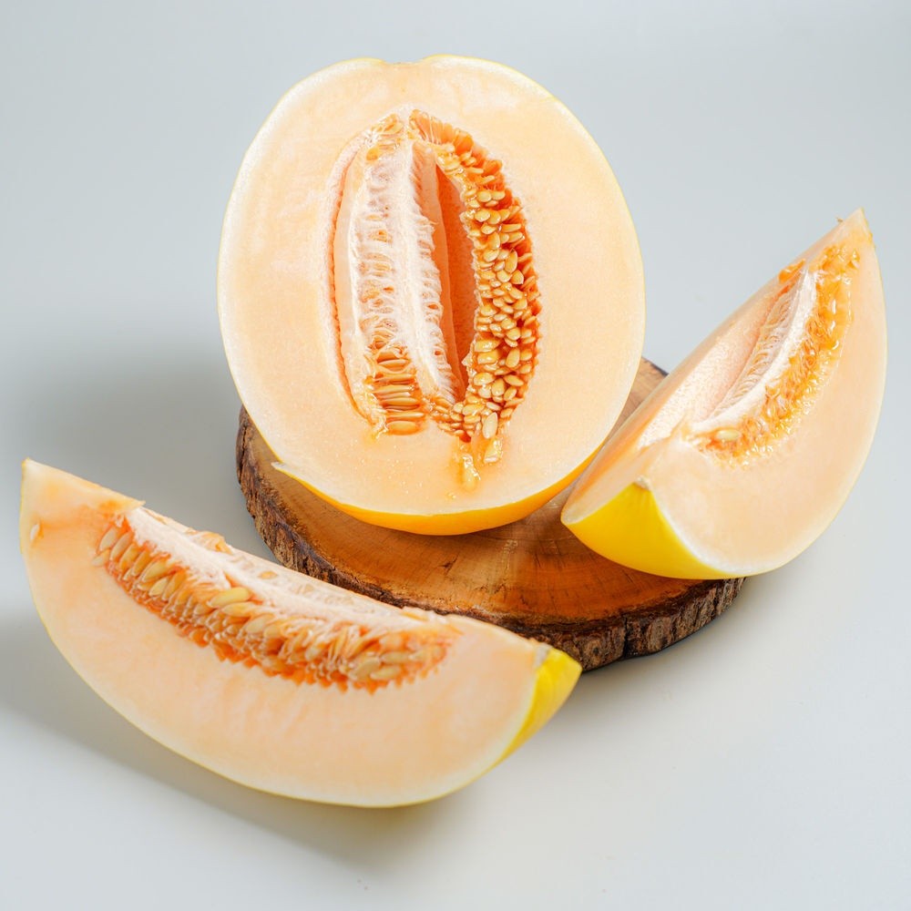 5 Biji - Benih Melon LUNA / Golden OREN Oval