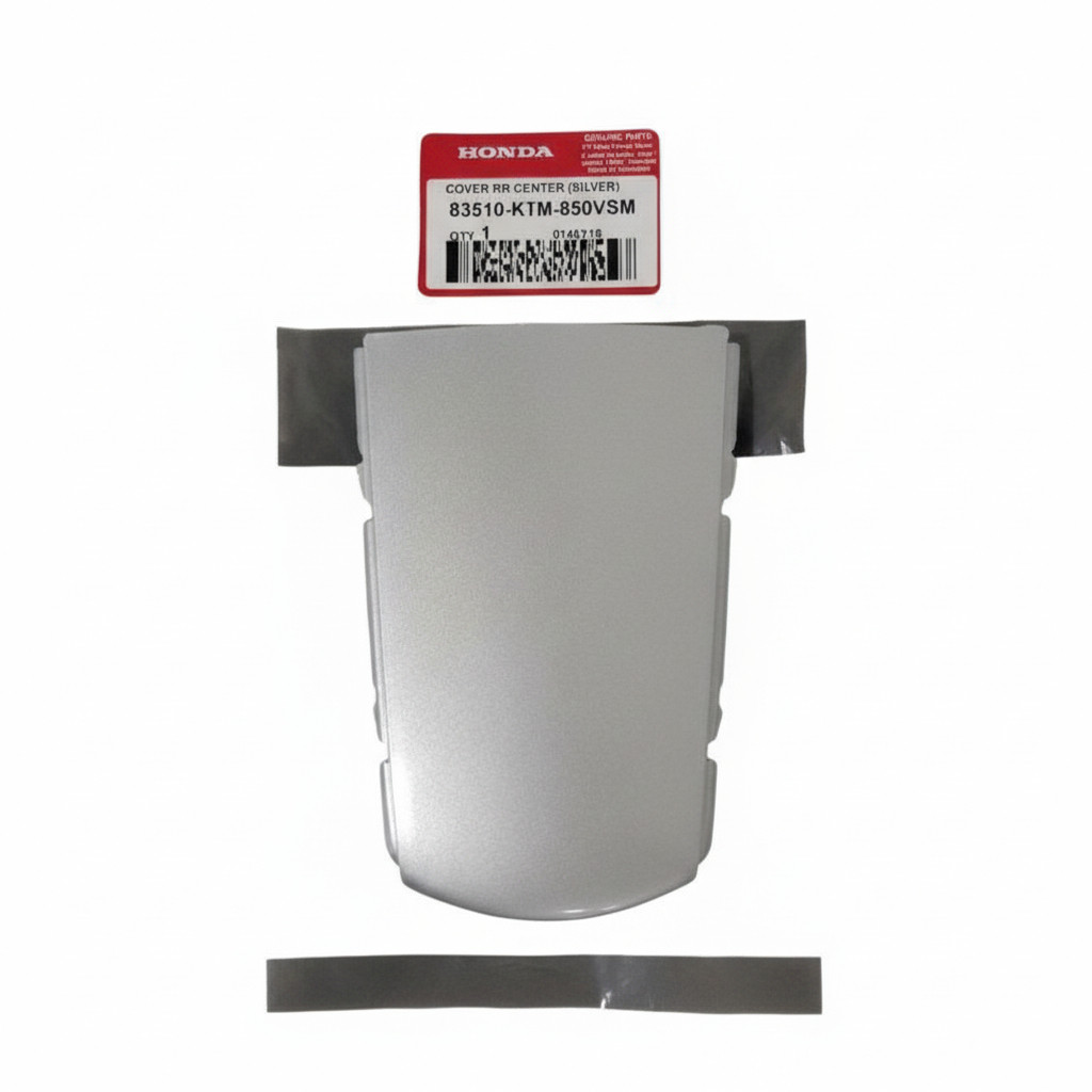COD Cover Stop tail sambungan body bodi belakang Honda Supra X 125 lama batman 2007 - 2011 SILVER Or