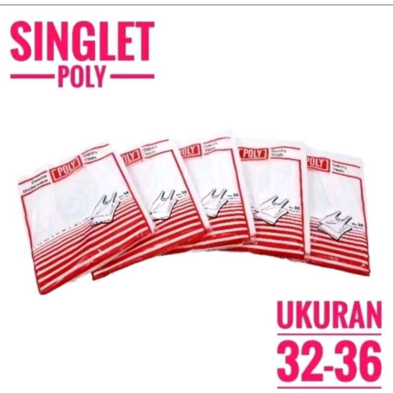 Singlet POLY Original Pria – Adem, Nyaman & Tidak Panas