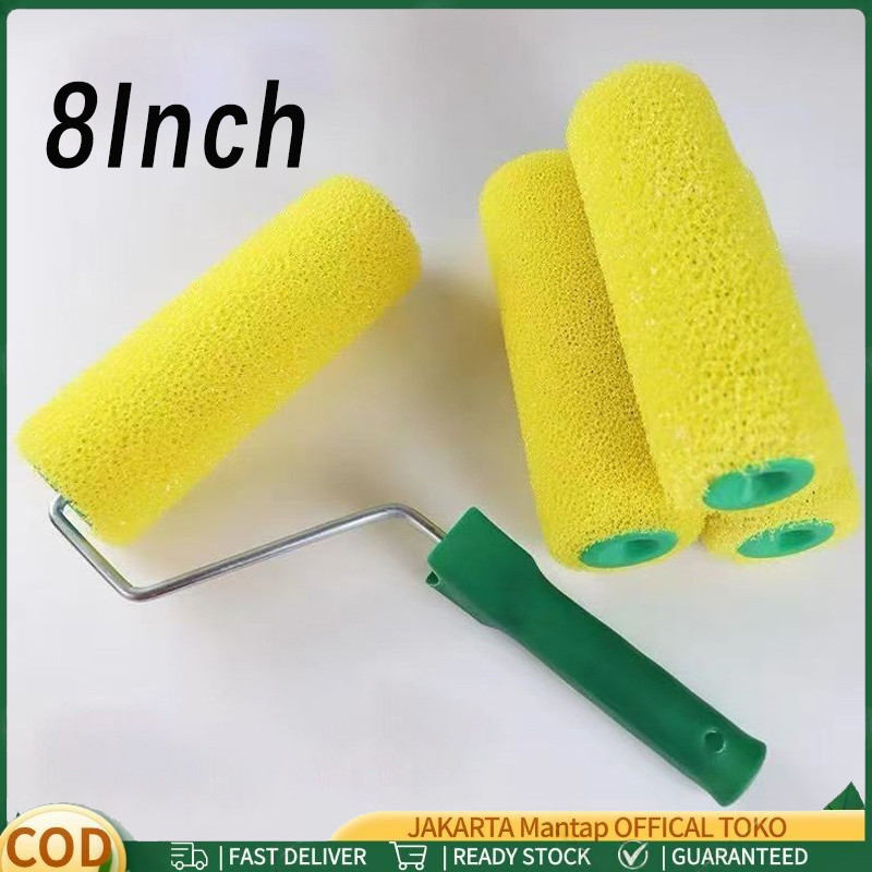 MANTAP Roll Cat Tekstur Motif Kamprot Roll 8 Inch Termurah Texture Roller Paint roll kuas cat dindin