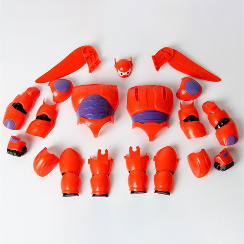 16cm Cartoon Big Hero 6 Baymax Fat Man Anime Figure Toys Baymax Model Doll Pvc Action Figure Assembl