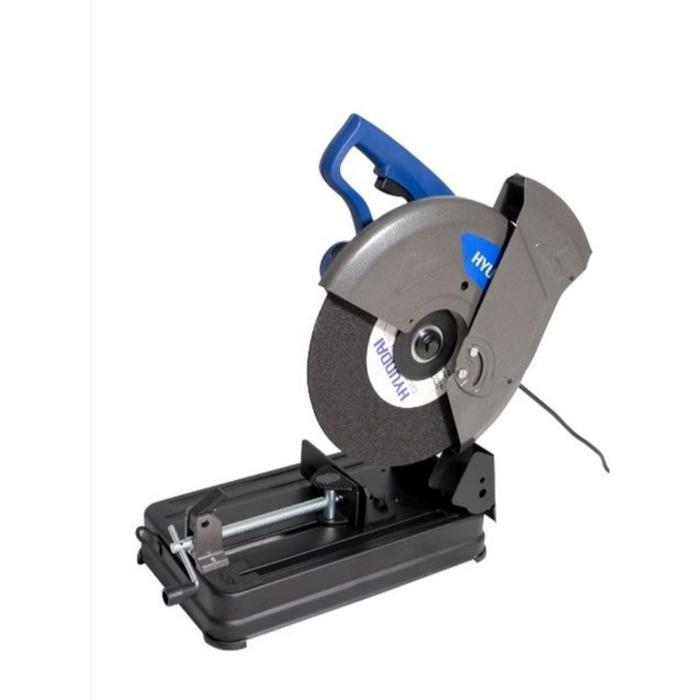 Mesin gerindra potong duduk. mesin potong hyundai. cut off saw 14 inch