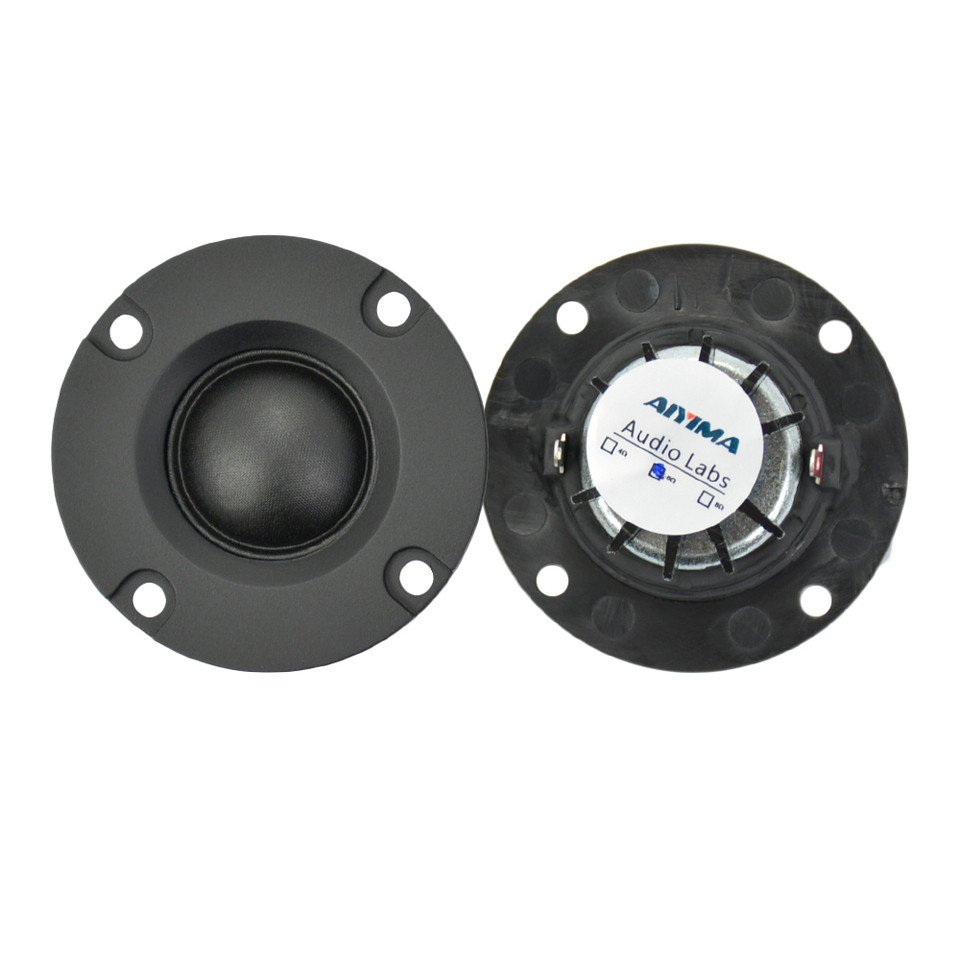 AIYIMA 2 inch 468 Ohm 15W Dome Silk Film Tweeters Auo Loudspeakers Neodymium Hifi Treble 20 Cores Mi