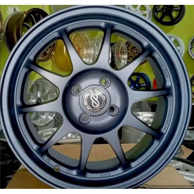 Velg Enkei ES Tarmac R16 biru (NEW) U/ Brio Jazz Yaris Vios City mobil