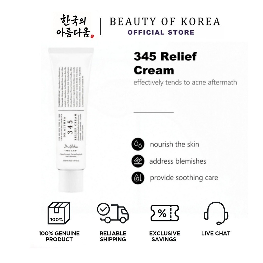 [Beauty Of Korea] Dr.Althea 345 Relief Cream 50ml