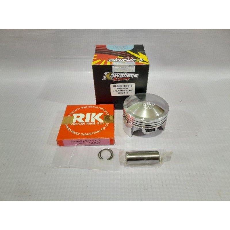 SEHER PISTON KIT KAWAHARA UK 52 54.5 55 55.25 57 58 58.5 60 63 PEN PIN 13 BEAT SCOOPY VARIO 110 VARI