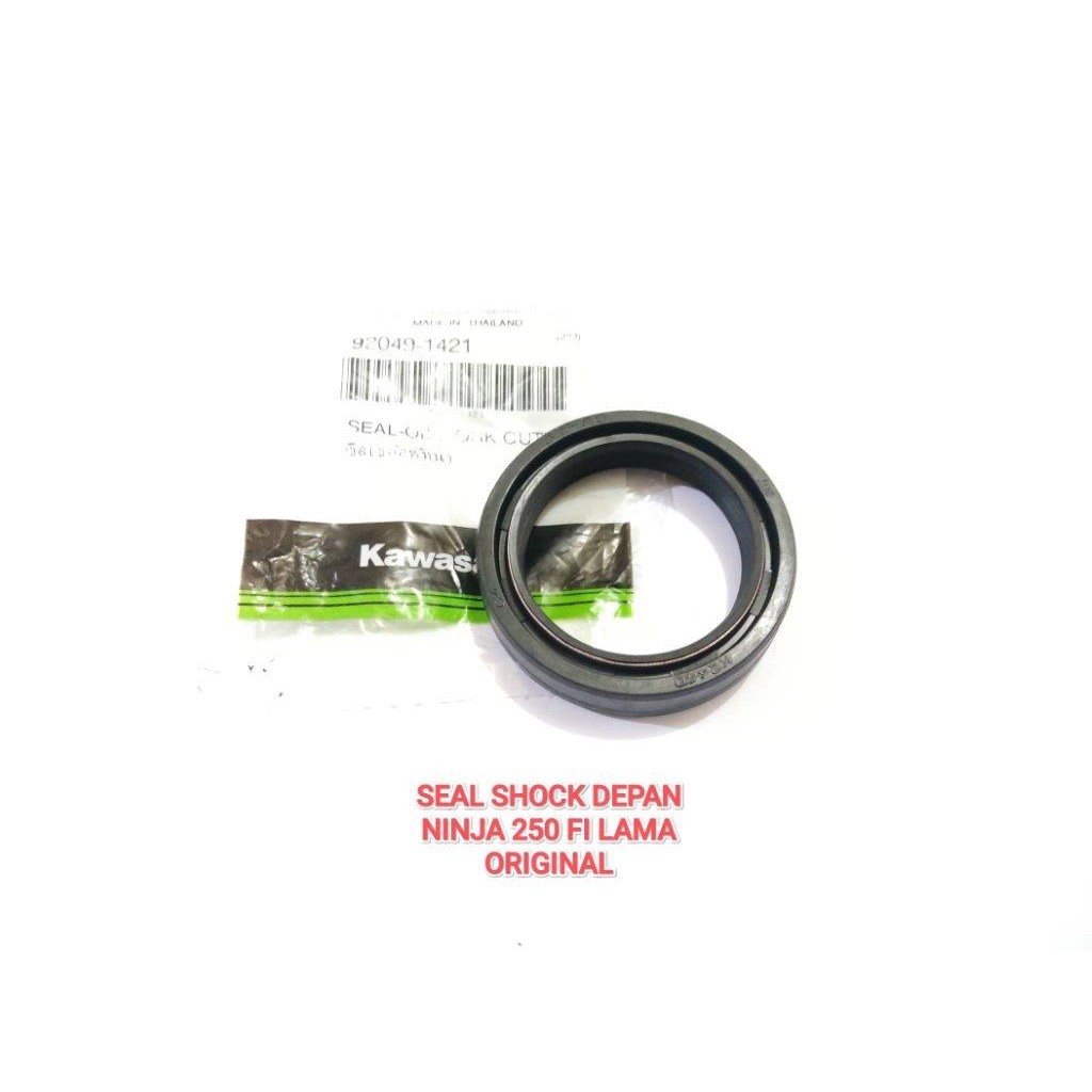 SEAL SIL SHOCK DEPAN NINJA 250 FI LAMA NINJA 250 KARBU ORIGINAL