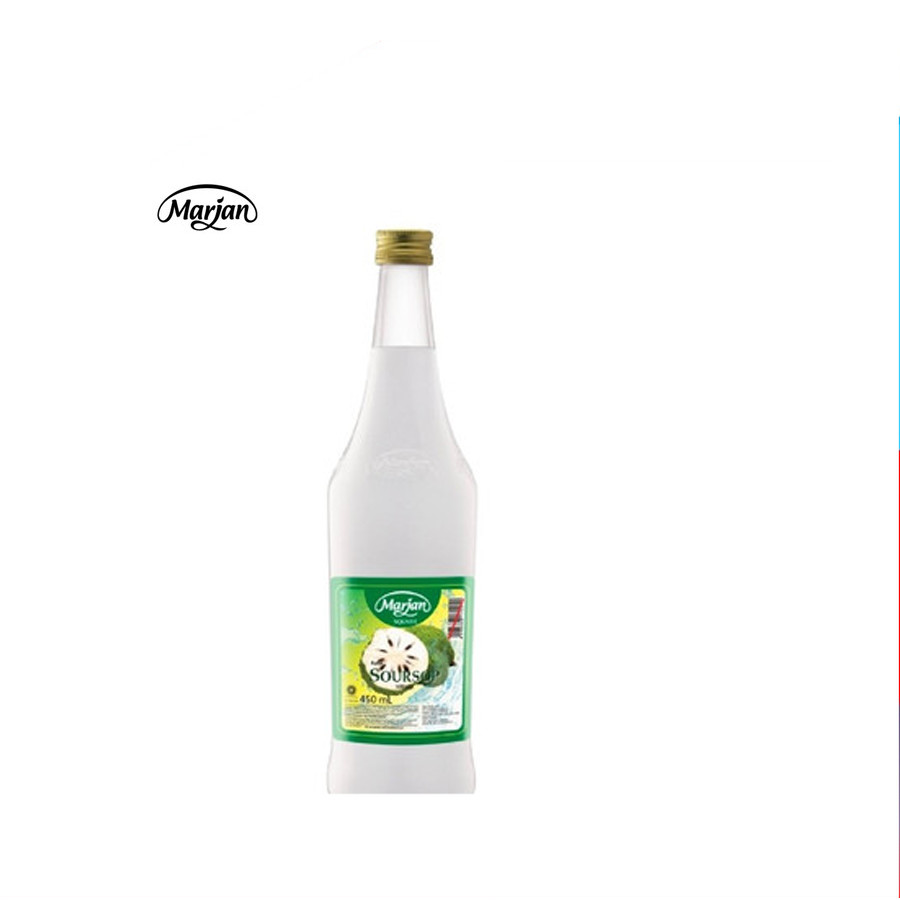 [UniGrosir] MARJAN Squash Soursop Sirup Sirsak Syrup 450 ml