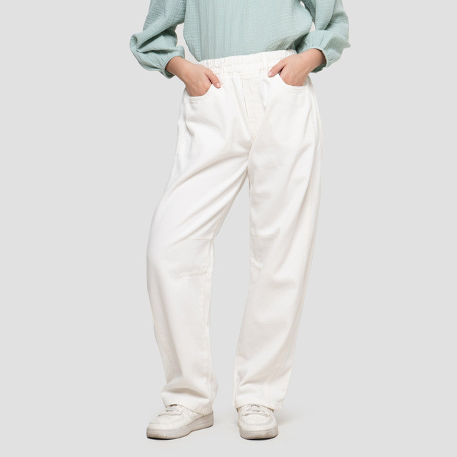 Nevada Barrel Fit Celana Denim Anak Perempuan 123226107