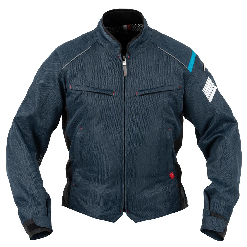 Jaket Motor - Kushitani K 2441 Full Mesh Blue Jacket