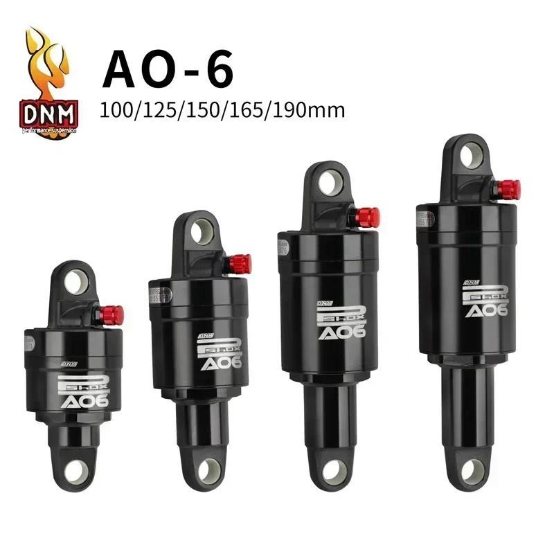 DNM AO-6 Mountain Bike Air Rear Shock Absorber 100mm 125mm 150mm 165mm 190mm MTB Bike Fog Electric S