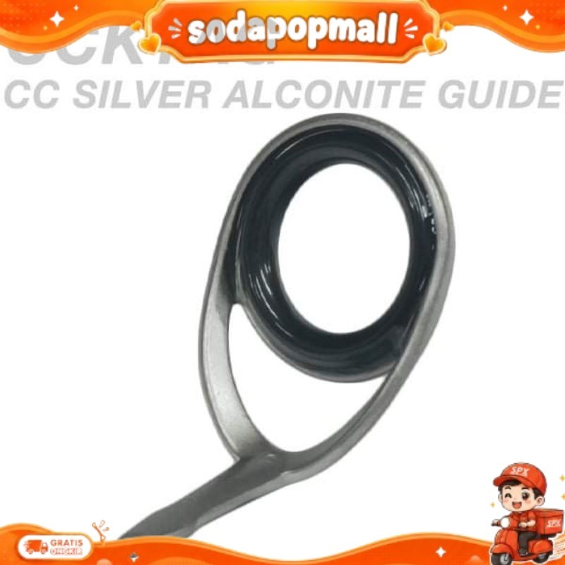 GUIDE FUJI ALCONITE K-SERIES KTAG (SILVER) / CCKTAG (FROSTED SILVER) WAJIB PUNYA 