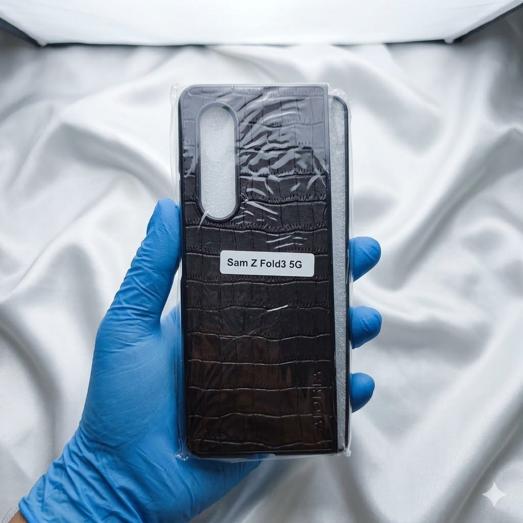 Phone Case Hard Casing Caseng Simple Leather Case SAMSUNG Z FOLD 3 5G
