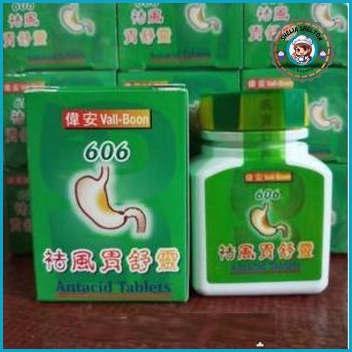 >>>> VALL-BOON 606 ANTACID TABLETS VAL BON OBAT MAAG MAAGH MAG MAGH MAH 36