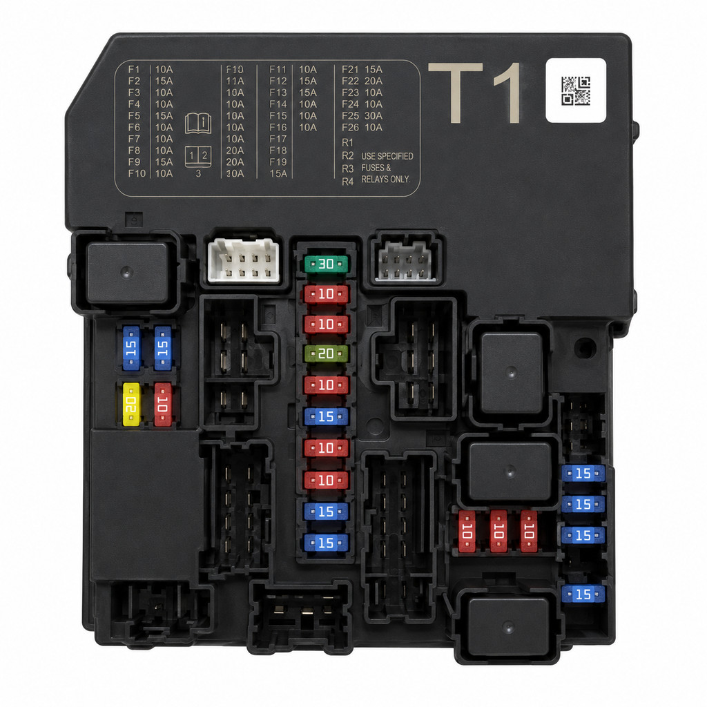 Juke F15 IPDM ecu komputer engine room nissan original Nissan