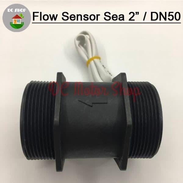 READY Water flow sensor 2 Inch / 2" DN50 Sensor Debit Air Sea Brand - Water Flow Sensor DN50