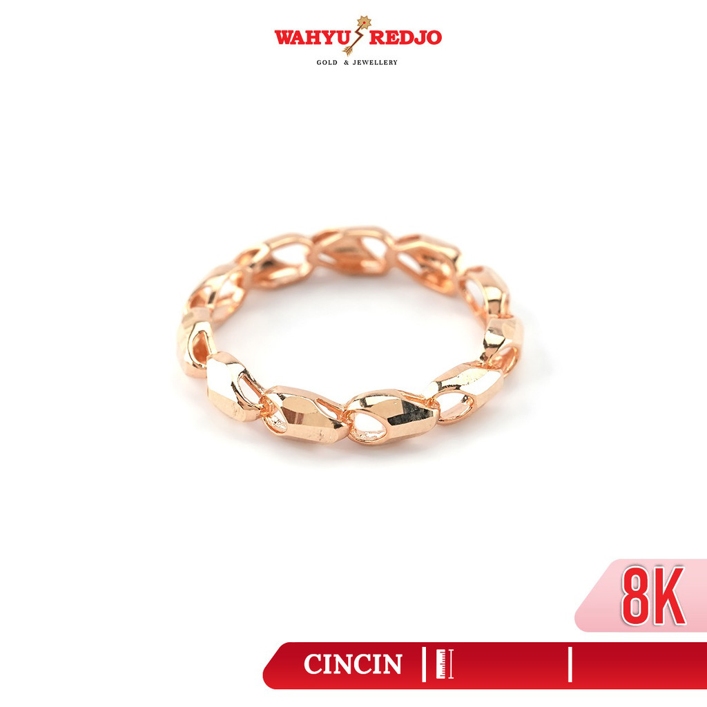 Cincin Emas 8K PJR Rosegold Wahyu Redjo Pameran