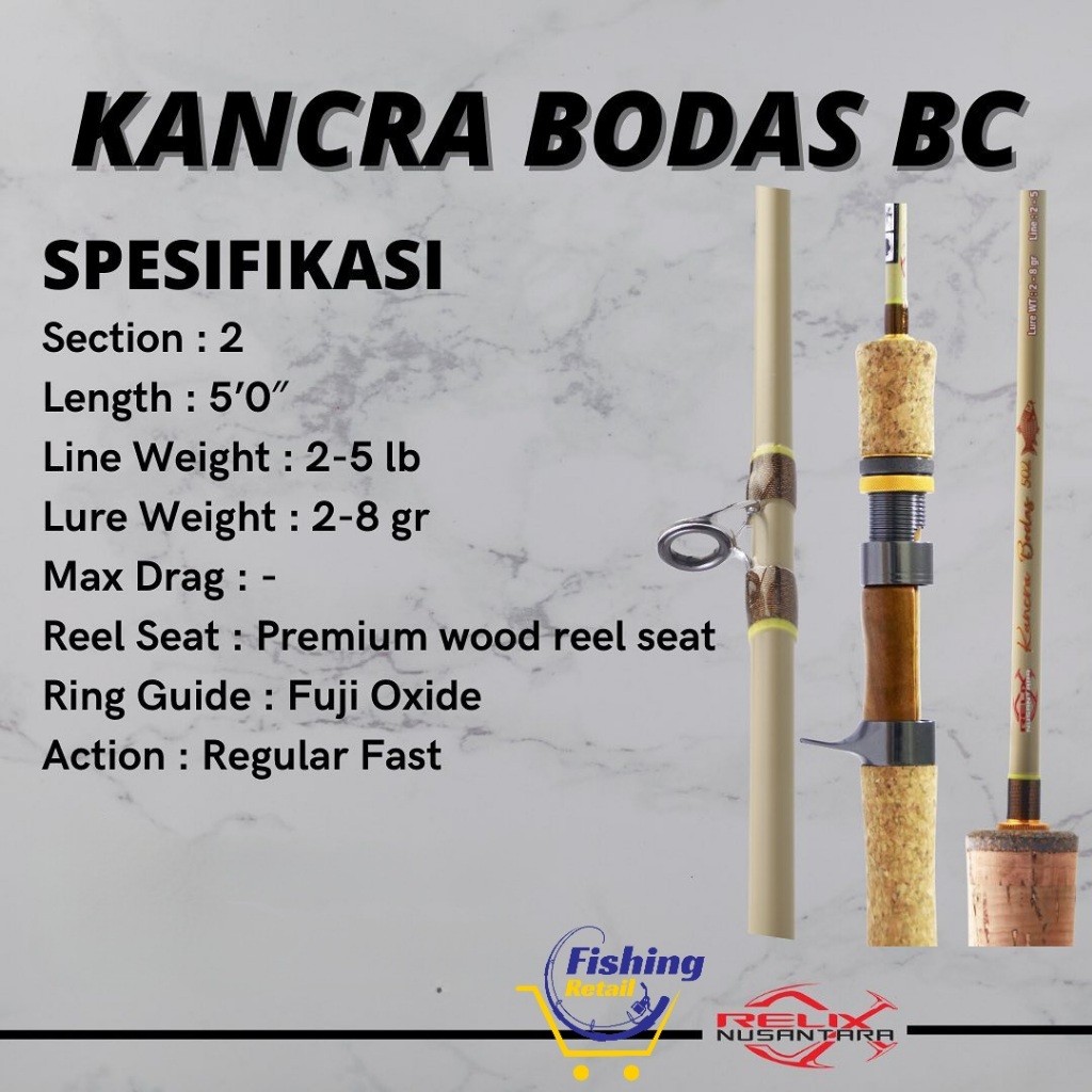 Joran Kancra Bodas 502 BC Relix Nusantara