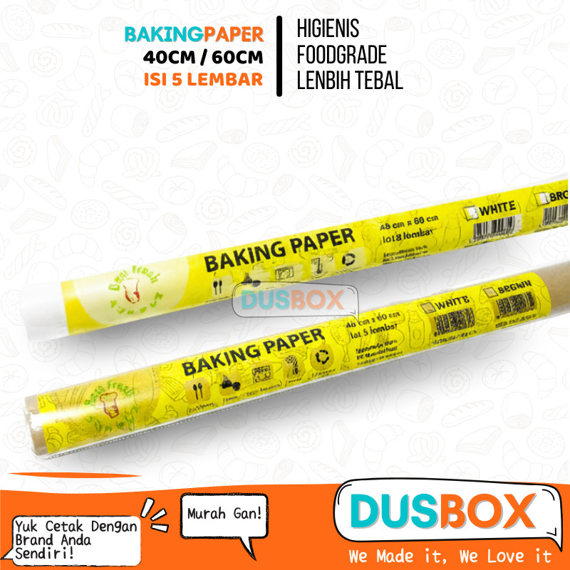 baking paper/baking paper/kertas roti baking paper/baking paper anti lengket/baking paper 40x60cm