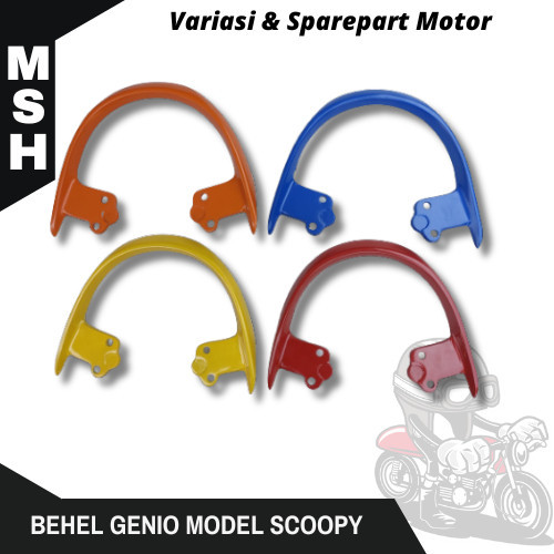 Behel Genio Behel Honda Genio Model Scoopy Full Aluminium