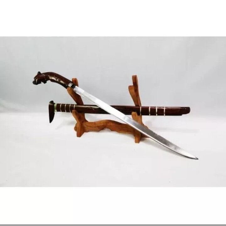 LN89 PROMO 2025 GOLOK SEMBELIH PANJANG SUPERR TJMMM GOLOK SEMBELIH MACAN PANJANG 100 CM Siap PAKAI b